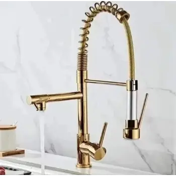 Brass Kitchen Faucet